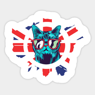 Larry The Cat Sticker